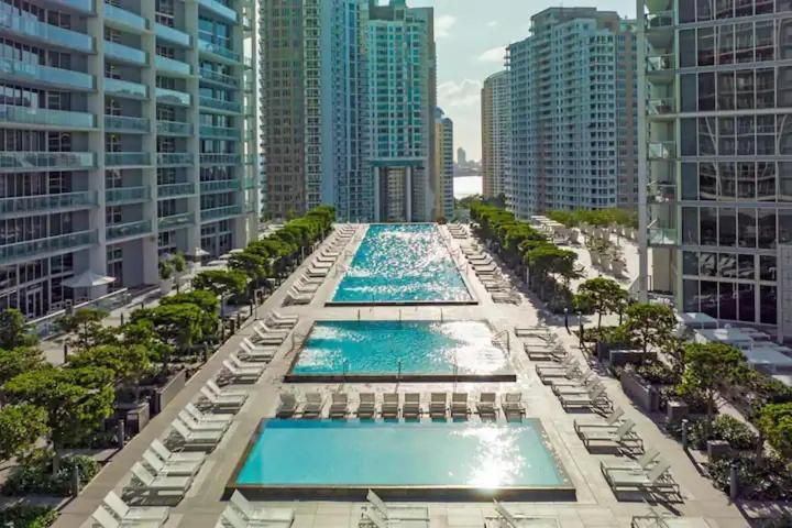 Penthouse 2Br Icon Whotel Brickell 迈阿密 外观 照片
